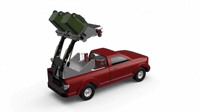 create a 3d basic vehicle animation on blender