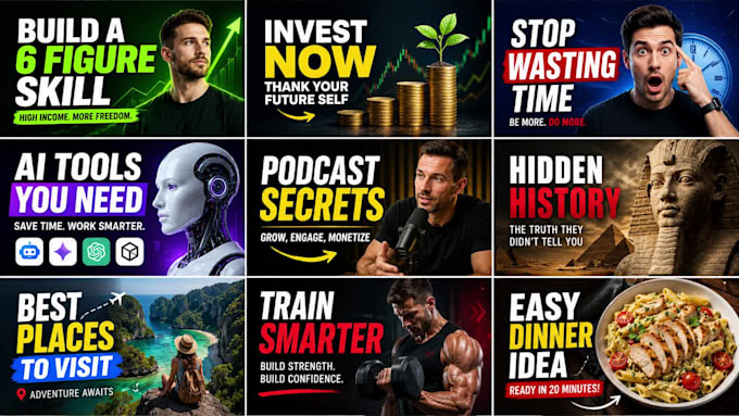 design high CTR youtube thumbnails that boost clicks