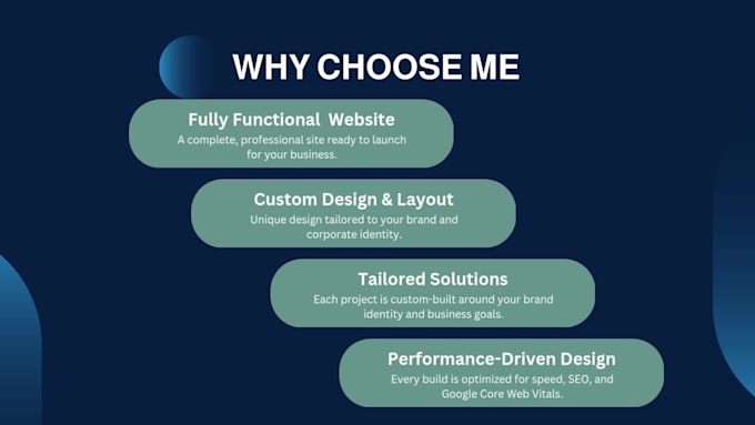 design a modern corporate website using elementor