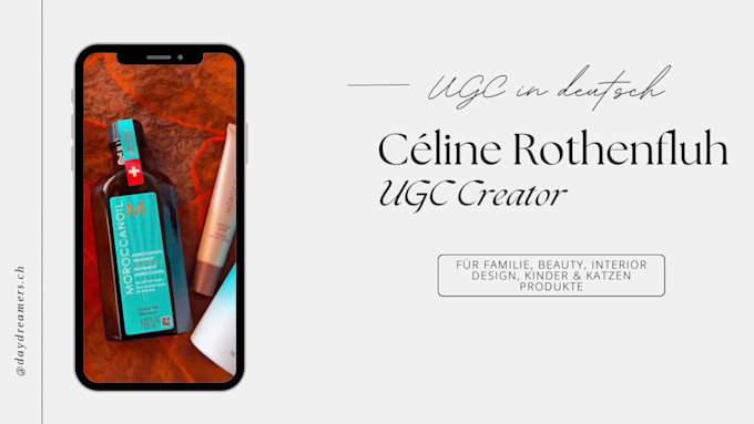 creat authentic ugc content in german