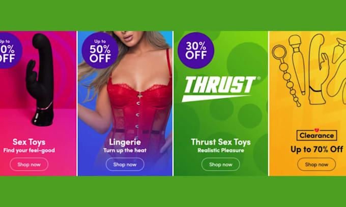 design high converting adult shopify store lingerie adult store that drive sales