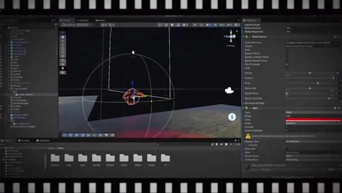 make 3d game by unity