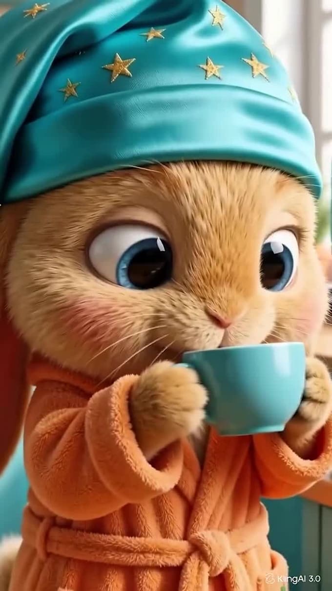 create a realistic ai bunny video with voice and lip sync