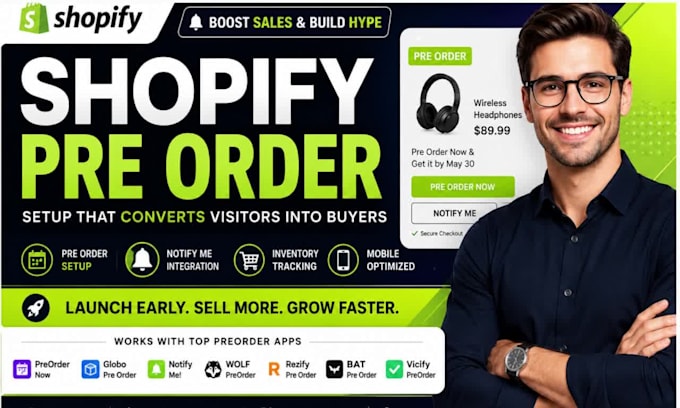 shopify pre order using preorder notify bat globo essent rez vicify wolf