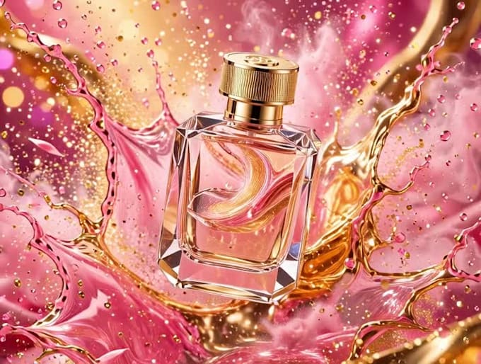 do luxury 3d perfume animation video cinematic cgi ad