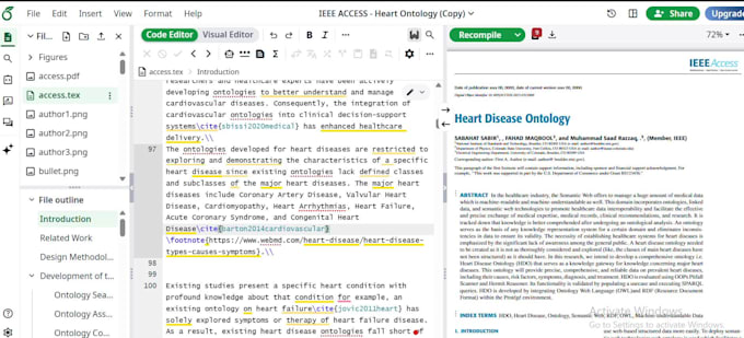 create, convert, edit professional overleaf latex documents for you