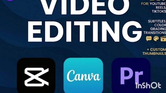 do professional video editing and custom graphic design