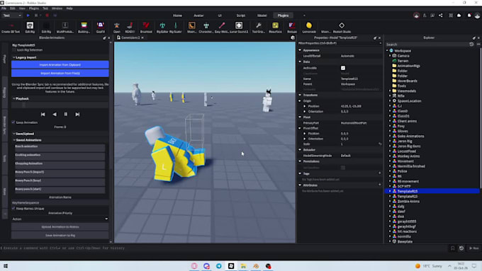 make you roblox animations for your game