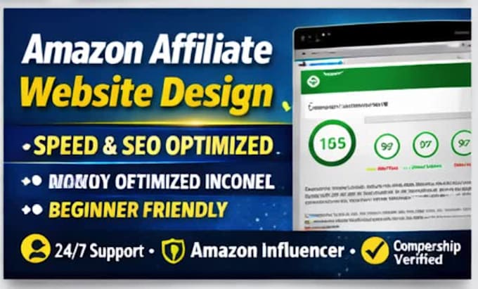 create affiliate website with SEO optimization