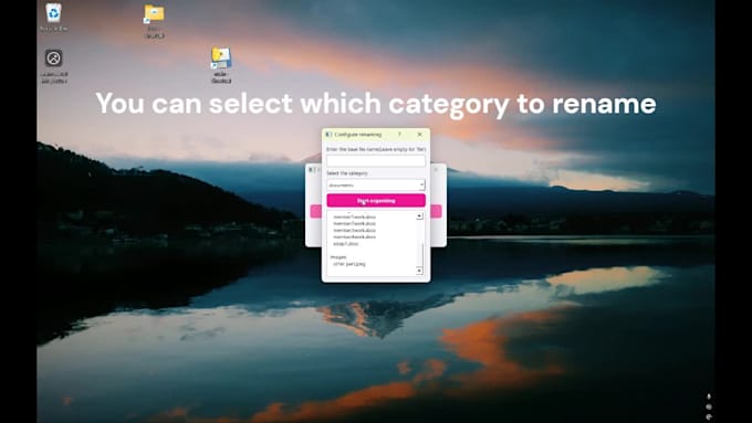 automate bulk file renaming and organization with a python tool