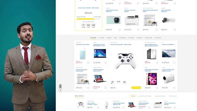 create business websites, portfolio, or ecommerce wordpress websites