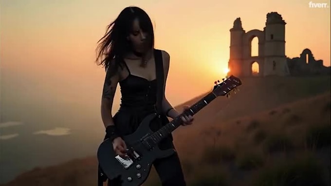 create a creative ai style music video or motion cover art for rap pop edm