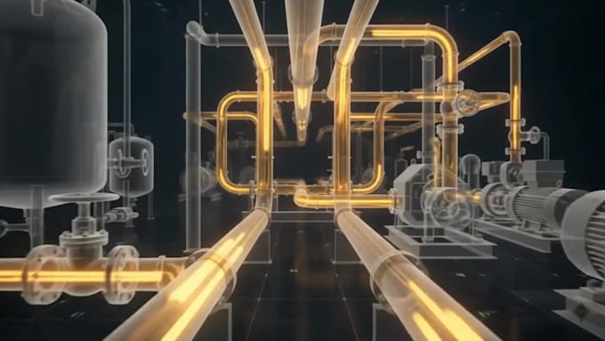 convert and animate industrial process diagrams into animated explainer