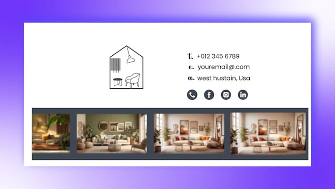 make an animated HTML email signature and clickable email signature