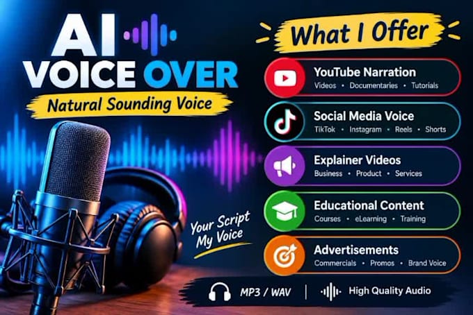 generate ai voice over