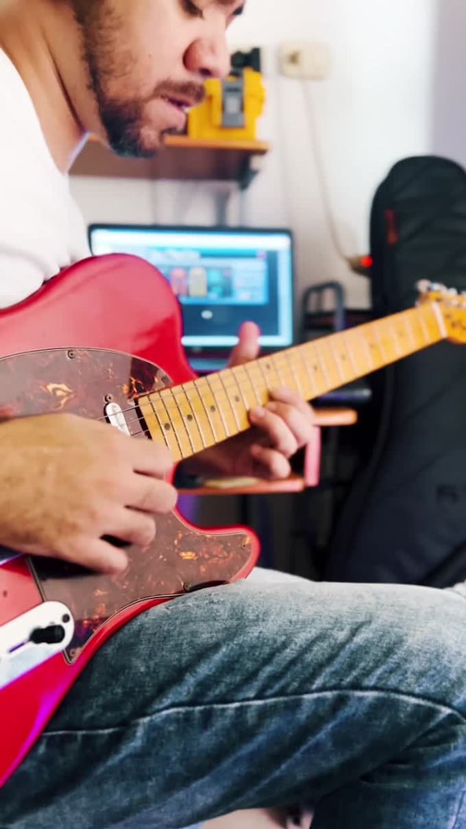 create cinematic ambient guitar textures for your song