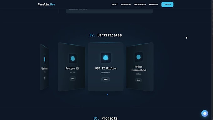 develop a responsive web application