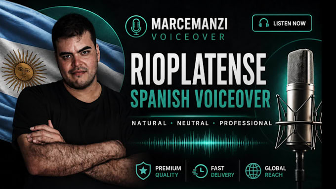 voice your project in spanish, argentine accent
