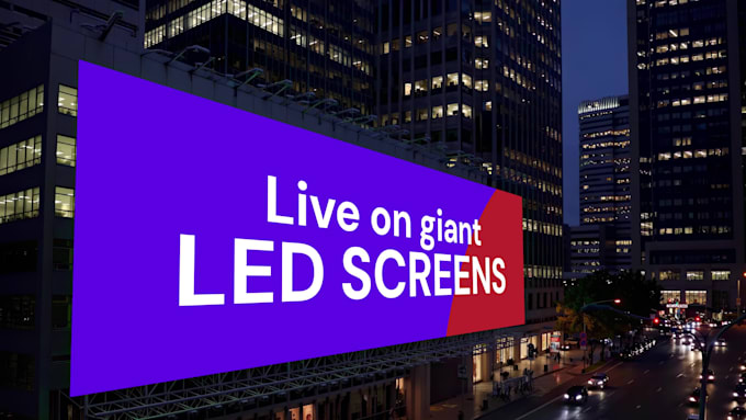 animate your billboard design