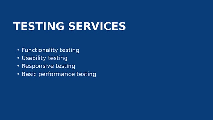 test your website or app and find bugs as a QA tester