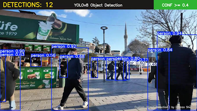 do object detection, yolo, computer vision, opencv projects in python