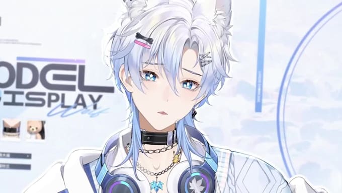 design a vtuber model and rig live2d model, vtuber rigging live 2d vtuber studio