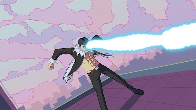 create sakuga character animation