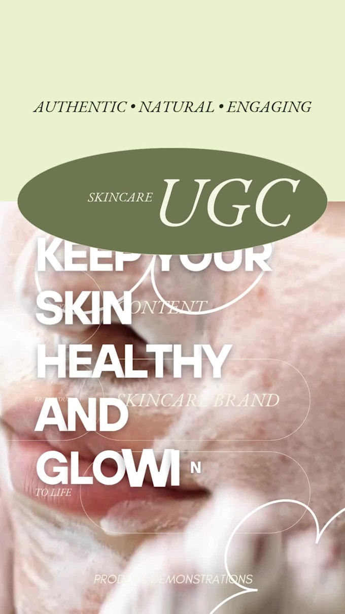 create authentic skincare ugc for tiktok and instagram