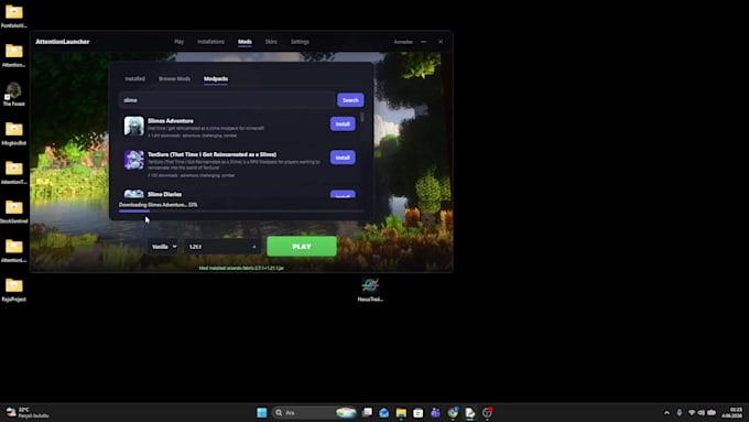 create a custom minecraft launcher for you
