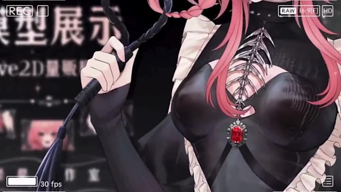 design and rigging high quality live 2d vtuber model in anime style for stream