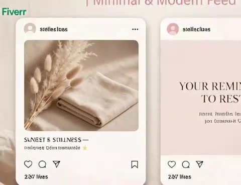 design aesthetic instagram post