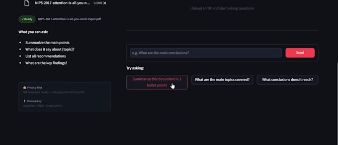 build a rag chatbot on your documents using langchain