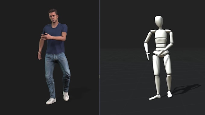 create custom motion capture mocap