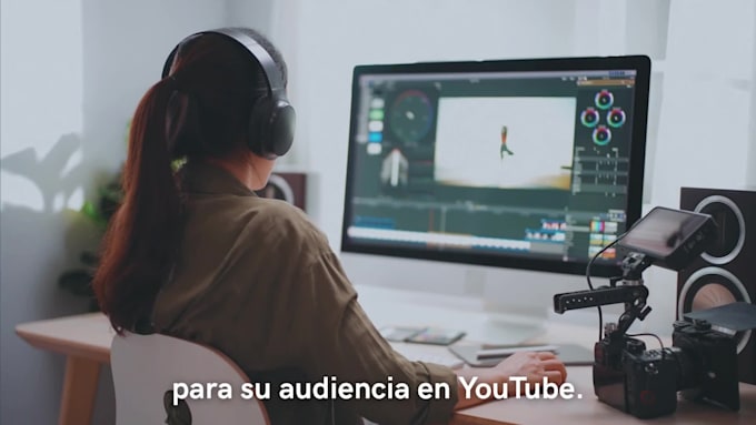 edición de videos para youtube y apoyo a creadores