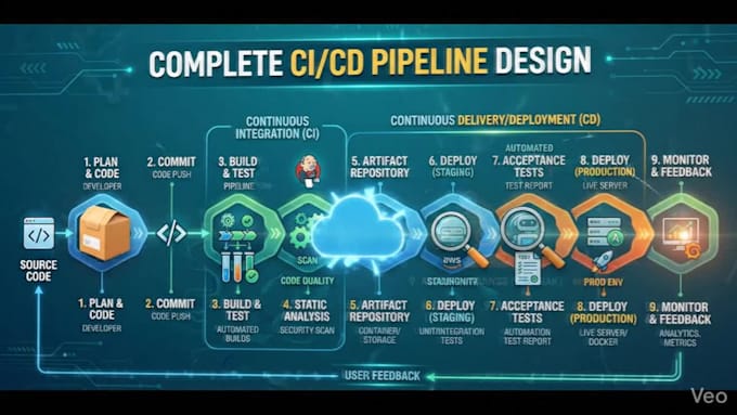 automate your cloud infrastructure and cicd pipeline