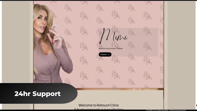 create an interactive website