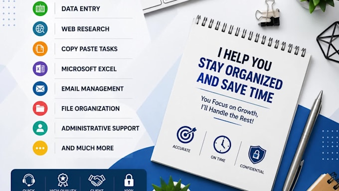 be your virtual assistant for admin support