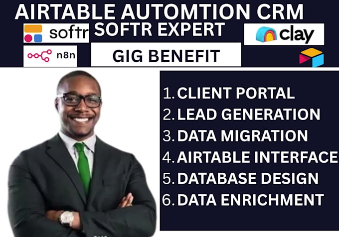 be your airtable expert for database, automation, and softr portal
