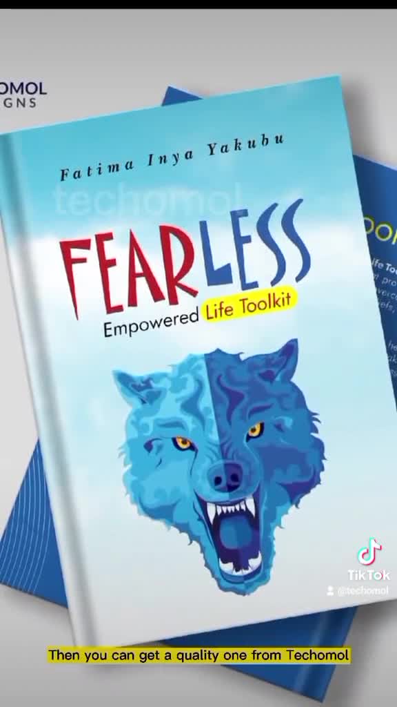 create book cover with 3d book mockups