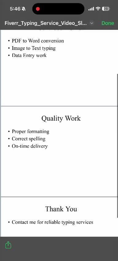 fast typing, PDF to ms word
