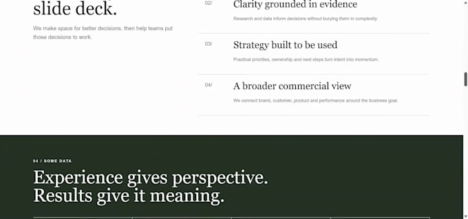 create a landing page ready to launch