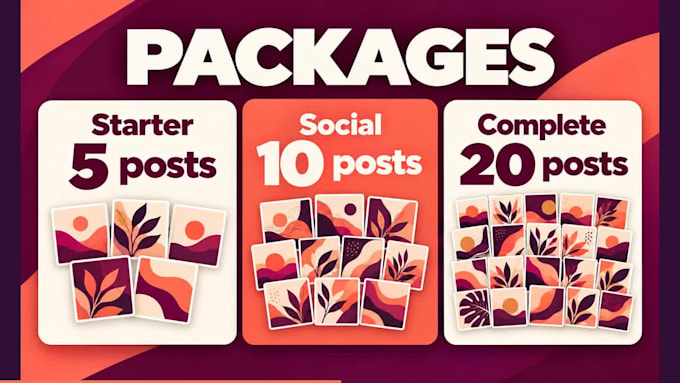 design branded canva social media posts