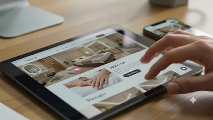 design an incredible professional salon website