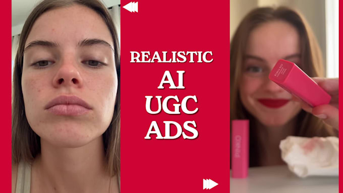 create hyper realistic ai ugc influencer ads and ai ugc spokesperson videos