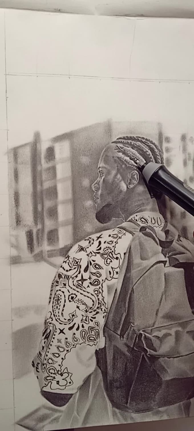 draw realistic pencil drawing
