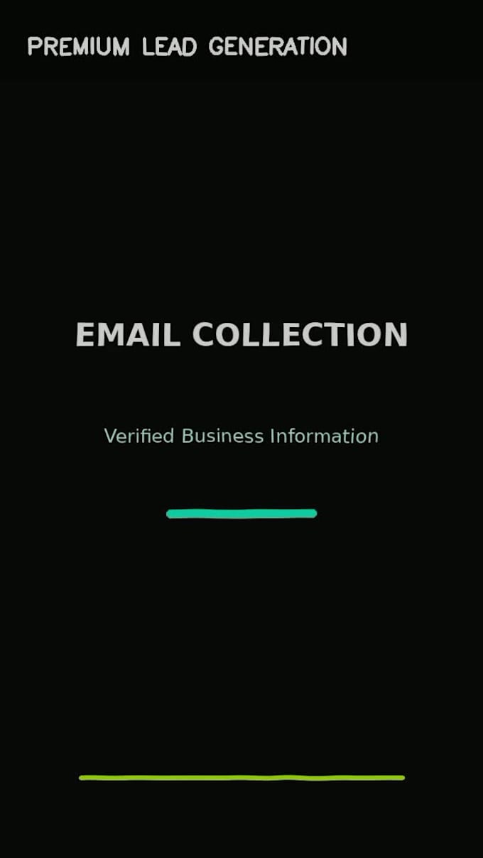 do b2b lead generation and targeted email list