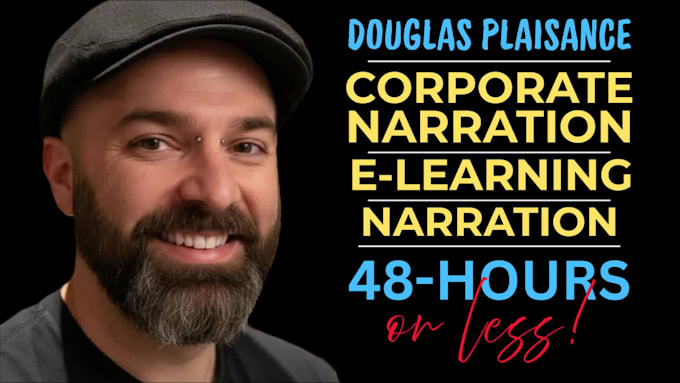 record an e learning or corporate narration voiceover
