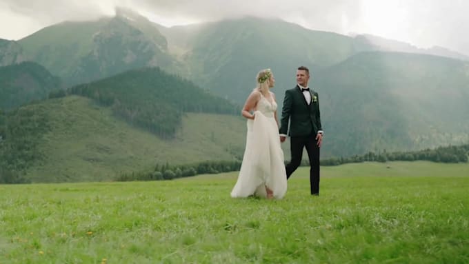 do wedding video editing and wedding highlight
