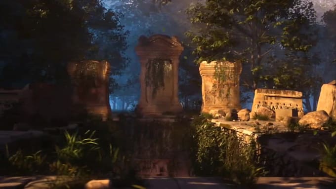 create blender 3d game assets and environment design