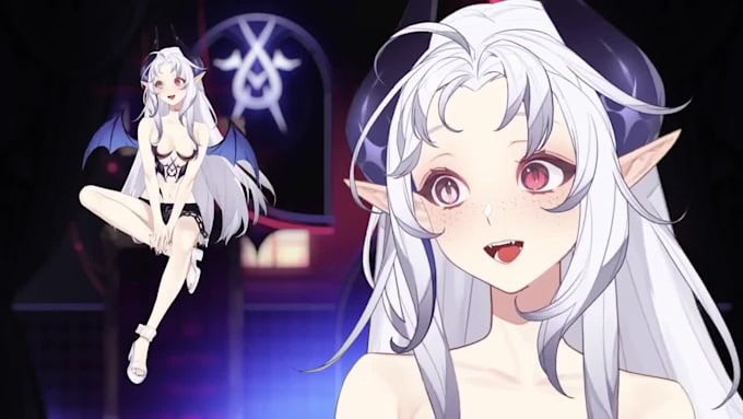 design and rig live2d vtuber model live 2d vtuber model 2d anime live2d model